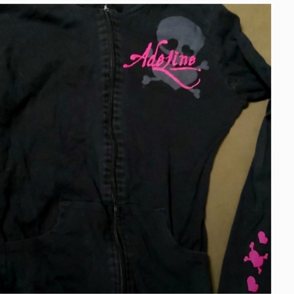 Vintage GREEN DAY Billie Joe Armstrong Adeline Street Punk zip Hoodie - Picture 1 of 3